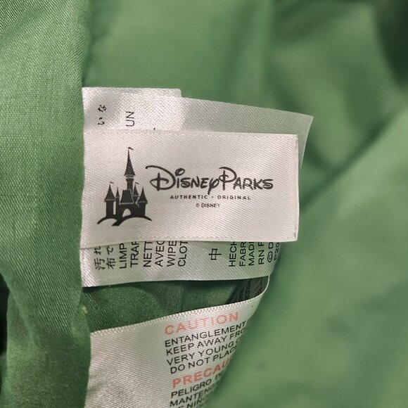 Disney Parks Mike Wazowski Plush Backpack Monsters Inc Green Soft Bag - Picture 4 of 8